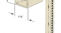 Wall Mount Half Uprights